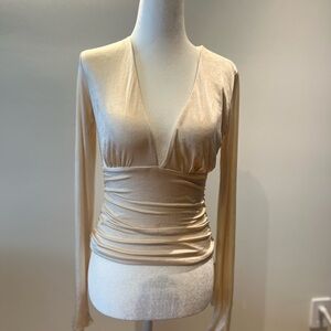 Reformation Ines Knit Top, XS, NWT